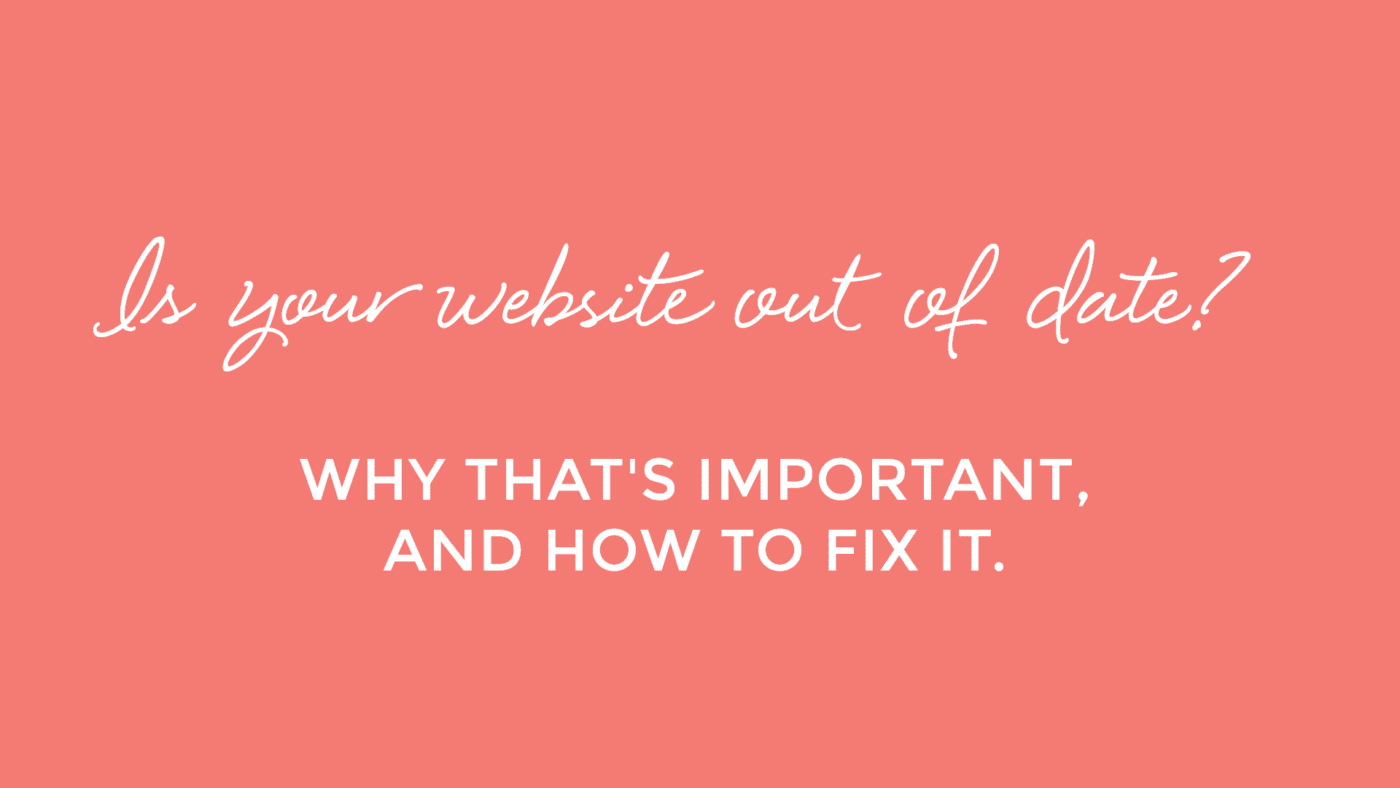 How to Know If Your Website Is Out of Date | Hammersmith Support