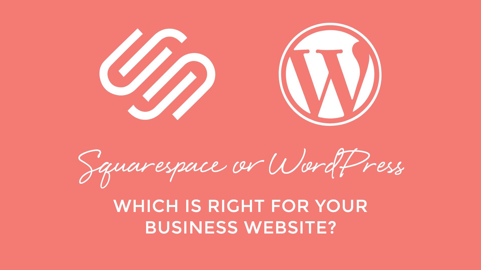 Squarespace or WordPress Hammersmith Support