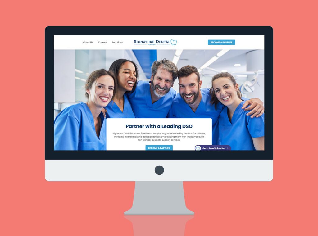 Signature Dental Partners | website design & website development