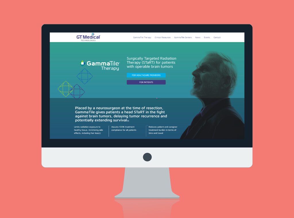 GT Medical Technologies  | website design & website development