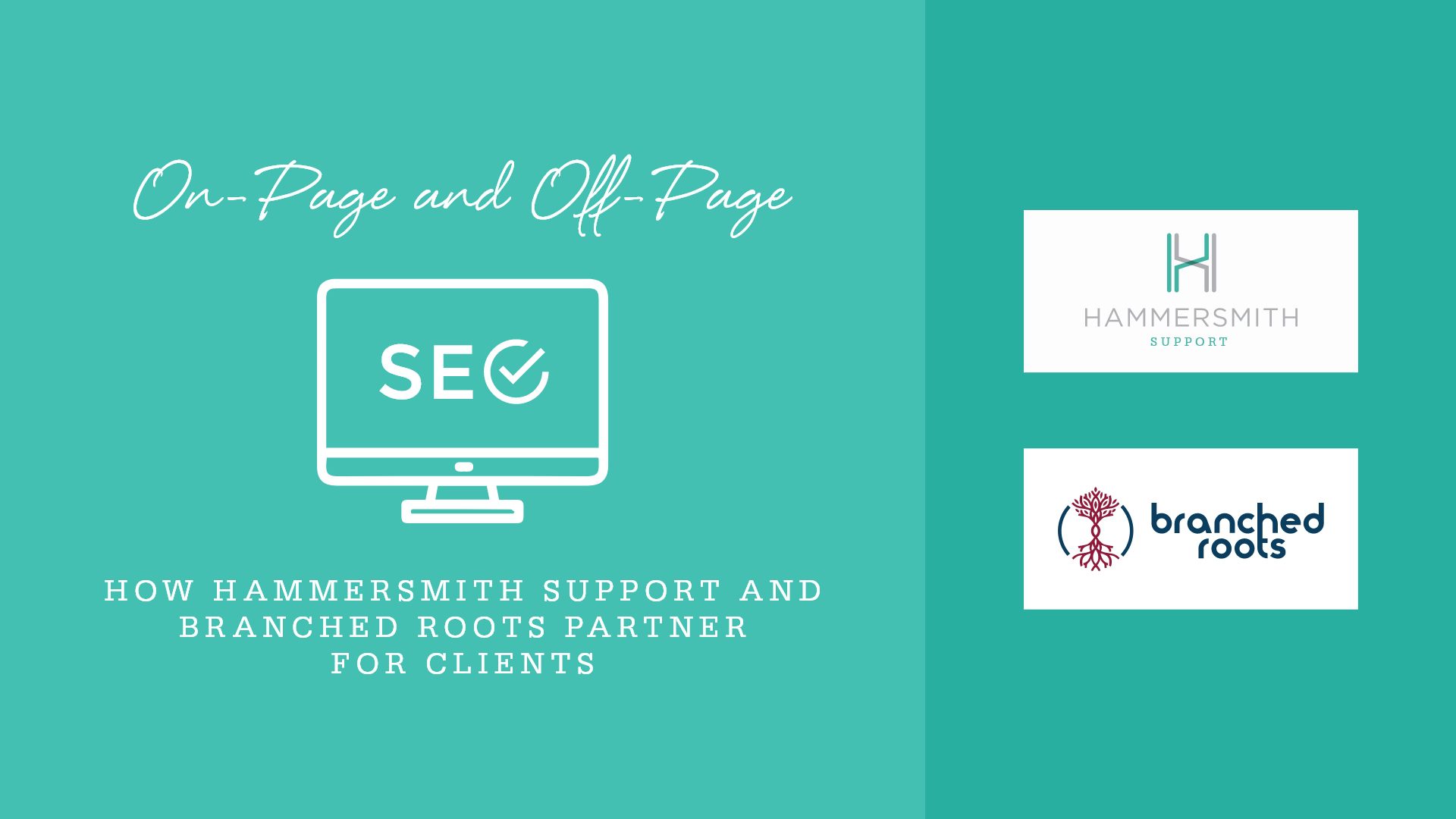 On-page Off-page SEO Hammersmith Support