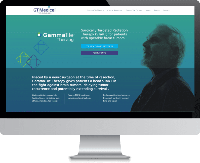 GT Medical Technologies Website Design & Development