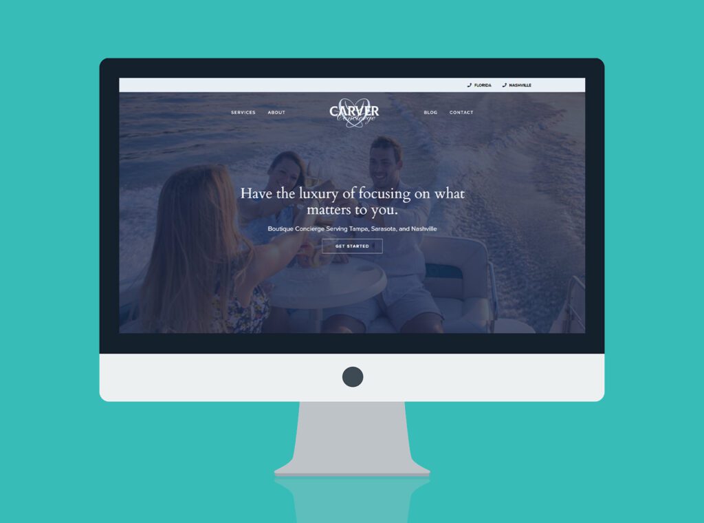 Carver Concierge  | website design & website development