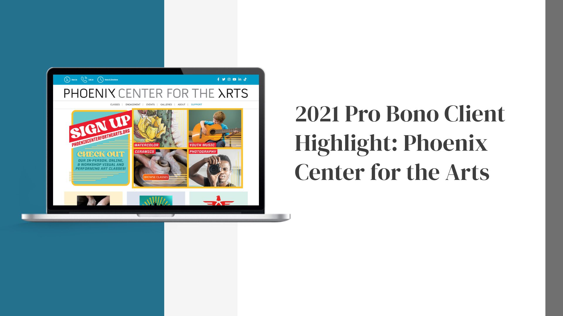 2021 Pro Bono Client Highlight: Phoenix Center for the Arts