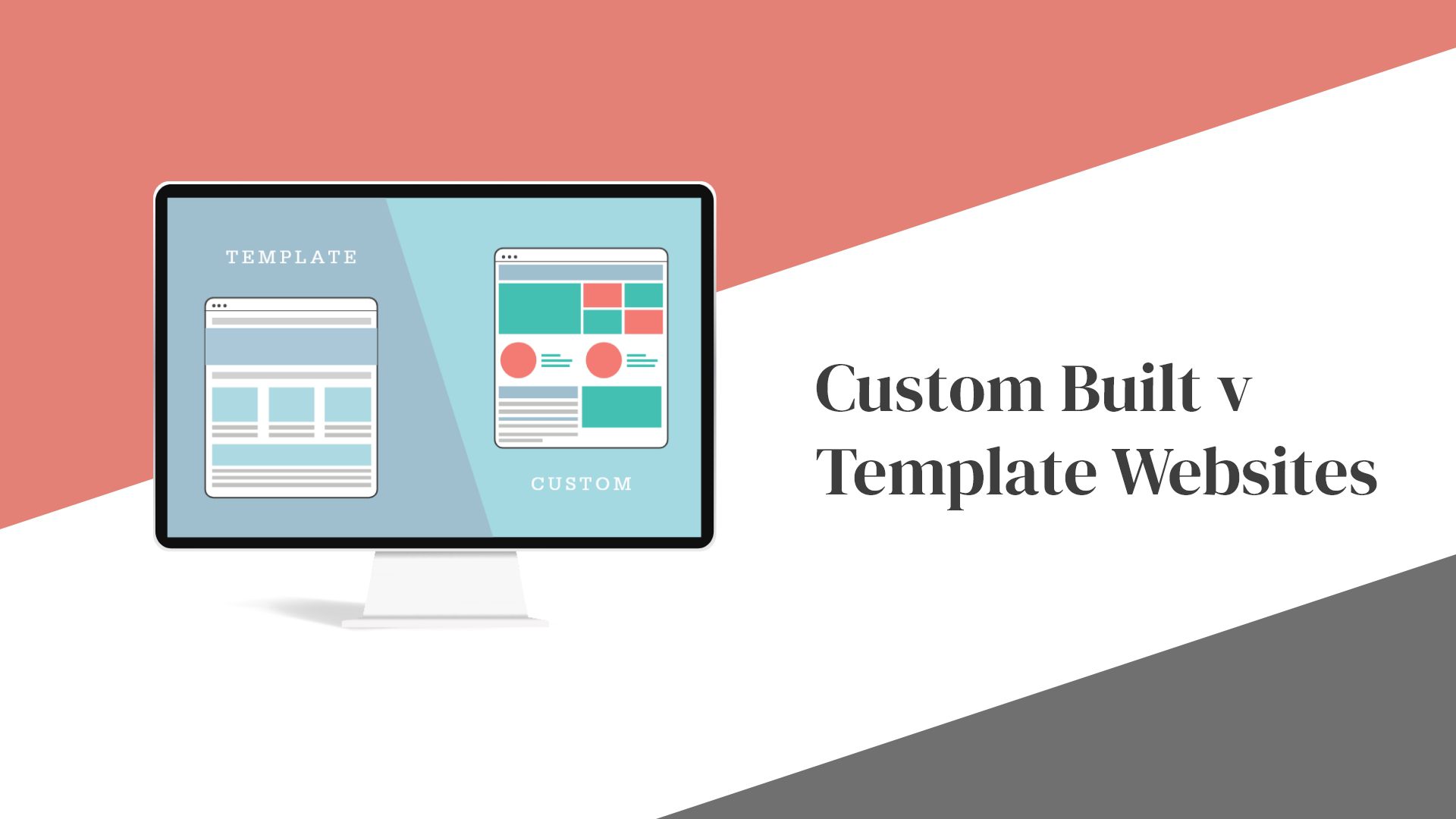 Custom Built v Template Websites