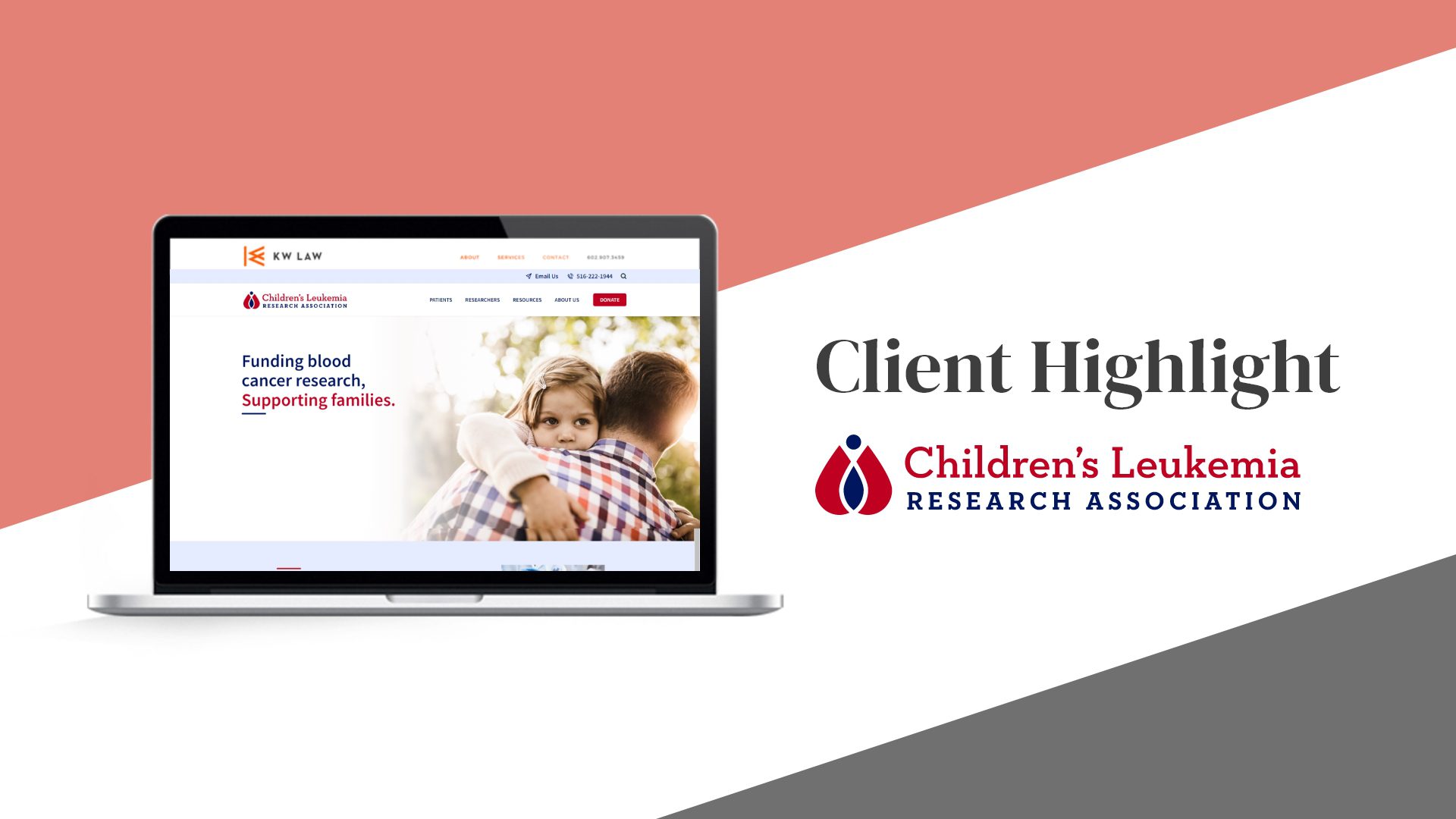 Client Highlight: Children's Leukemia Research Association