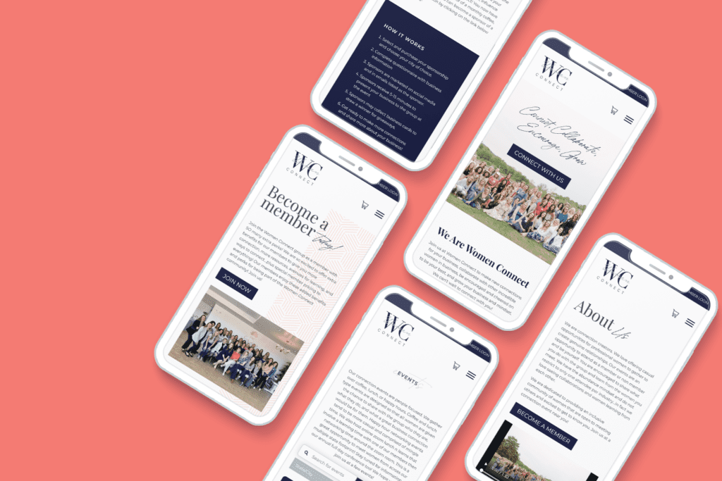 Women Connect Website Design & Development