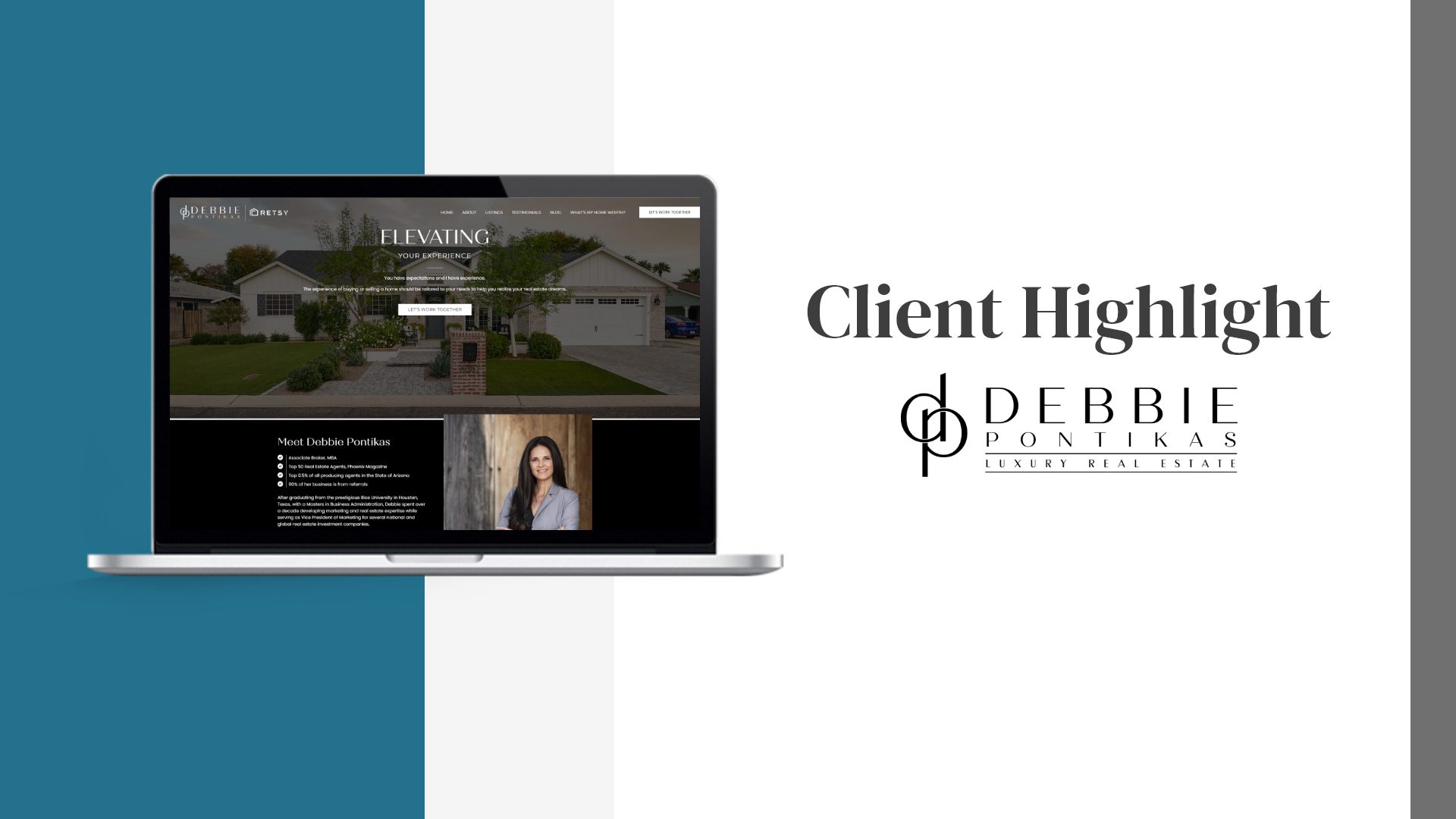 Client Highlight: Debbie Pontikas Real Estate