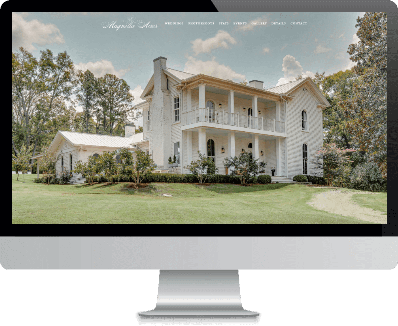Magnolia Acres website