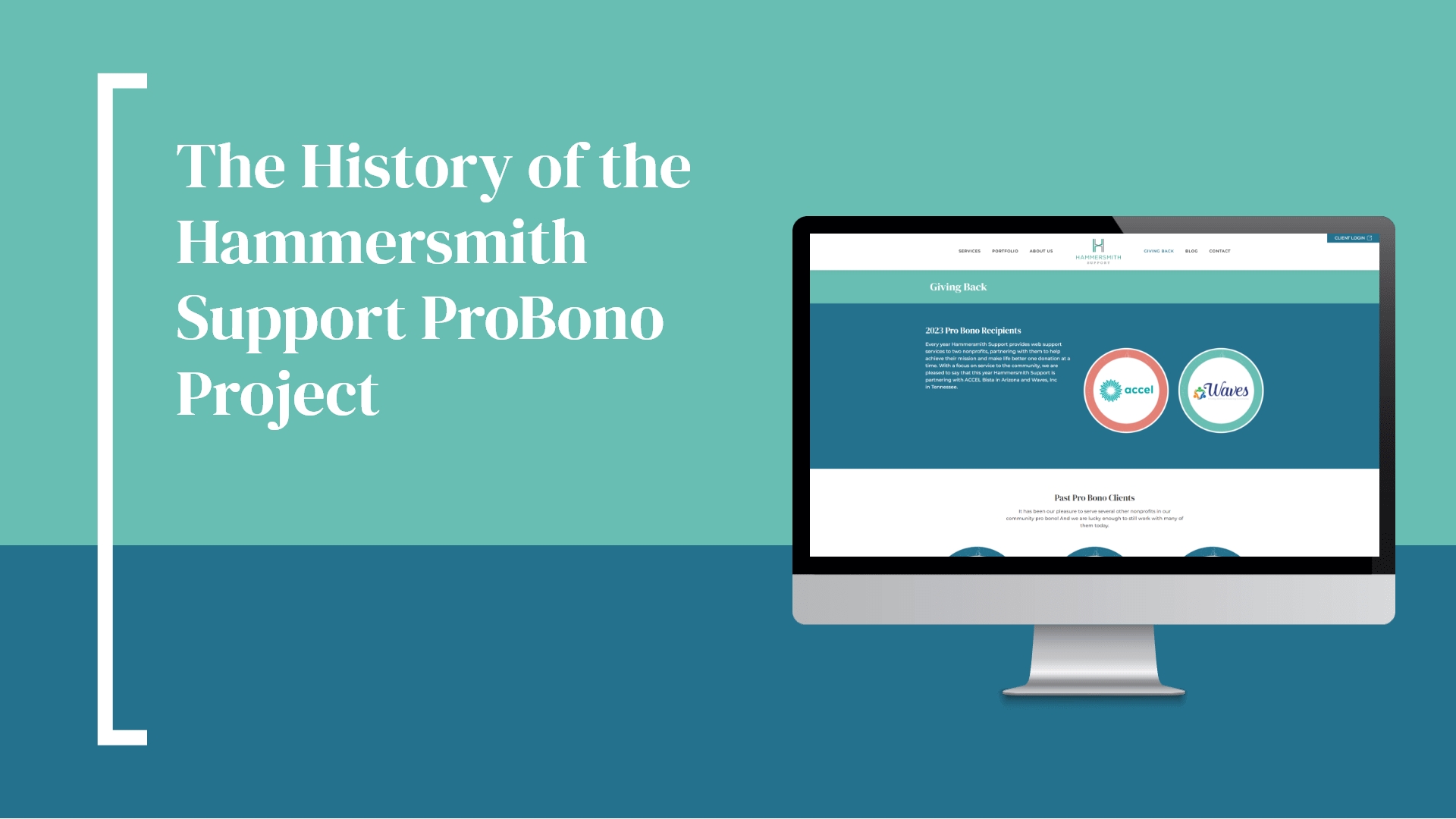 The History of the Hammersmith Support ProBono Project