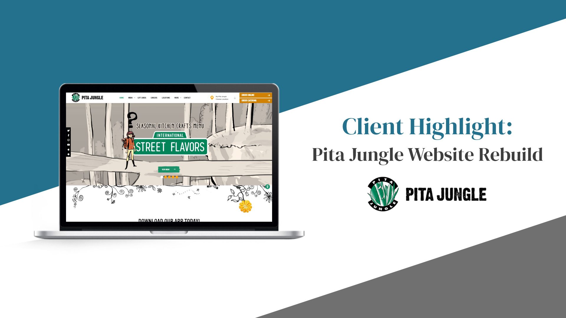 Client Highlight: Pita Jungle Website Rebuild