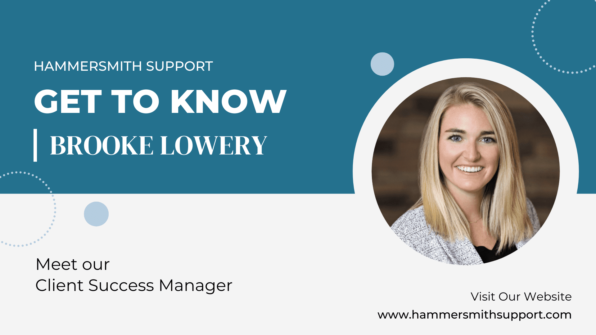 Get to know Brooke, Lowery, Nashville Client Success Manager