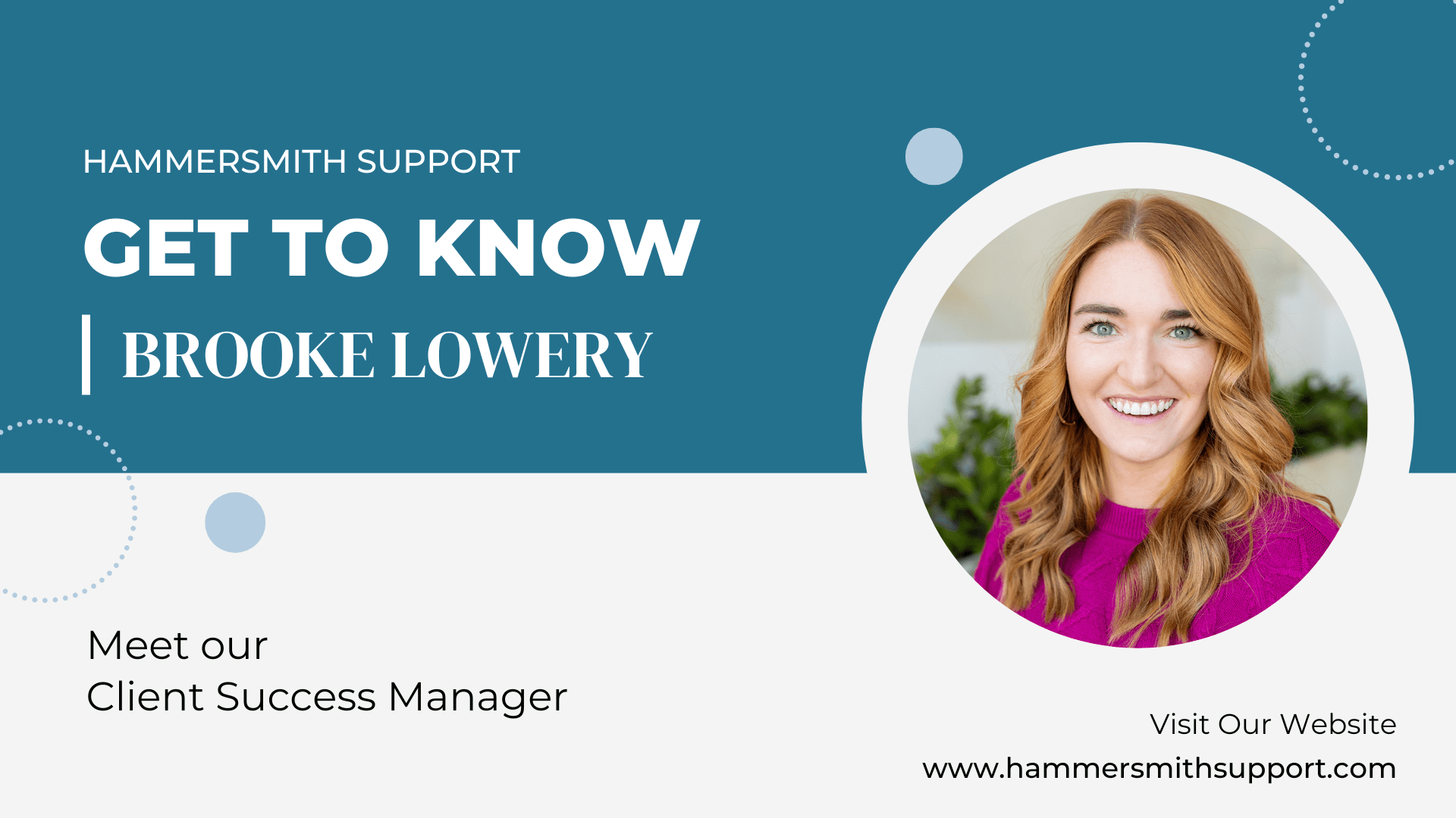 Get to know Brooke, Lowery, Nashville Client Success Manager