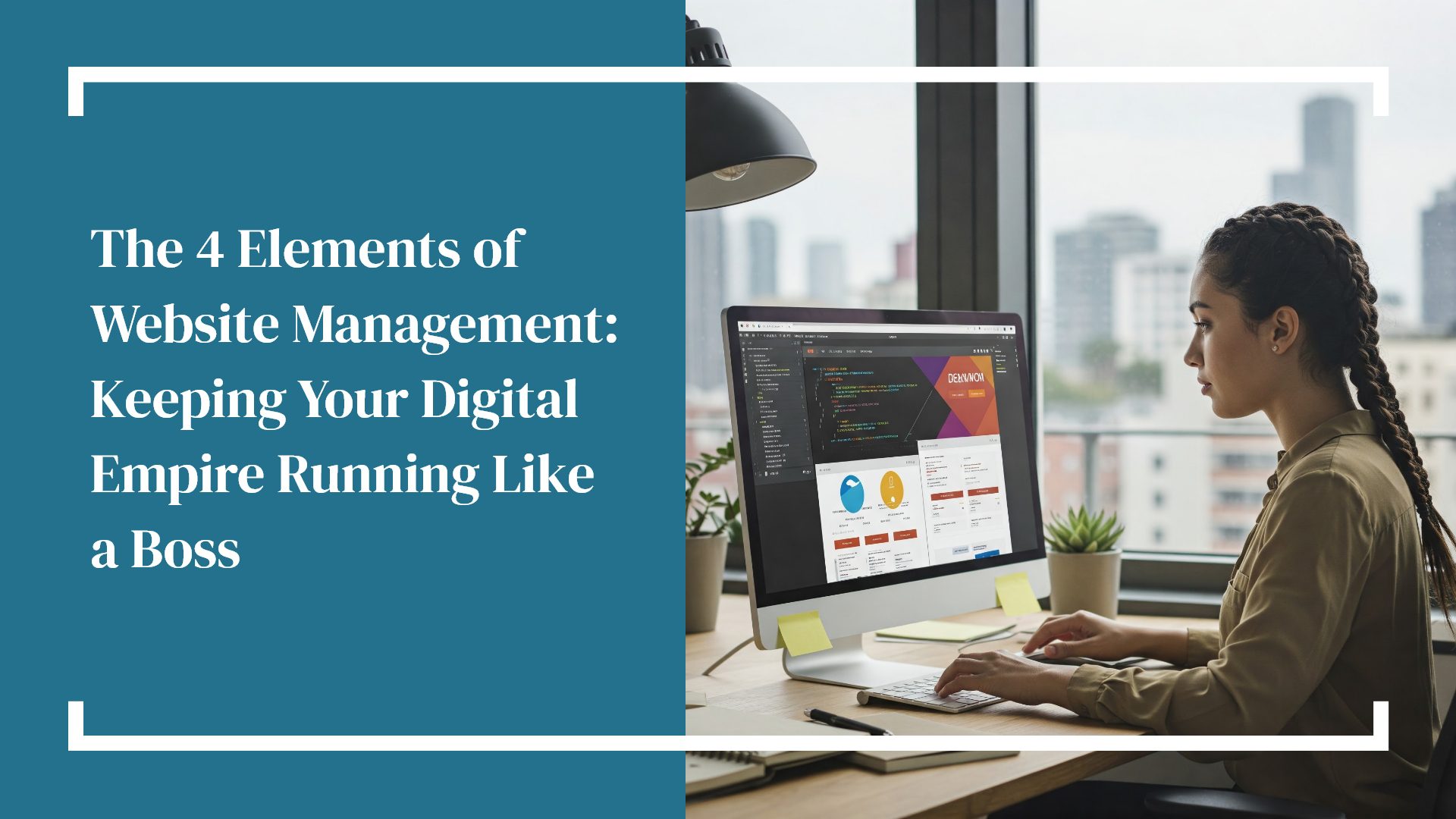 Four Elements of Website Management