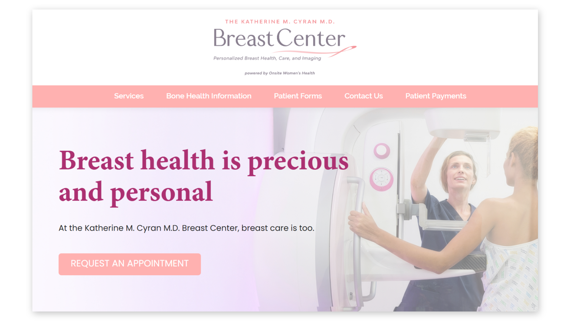 Katherine M. Cyran MD Breast Center